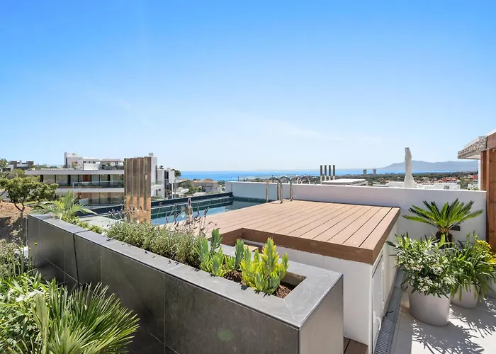 Apartament Dunes Penthouse - Brand New, Splendid Rooftop, Pool & Sea View *