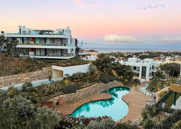 Apartman Dunes Penthouse - Brand New, Splendid Rooftop, Pool & Sea View Marbella
